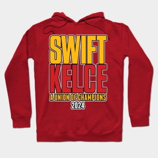 Swift Kelce - A Union of Champions Hoodie